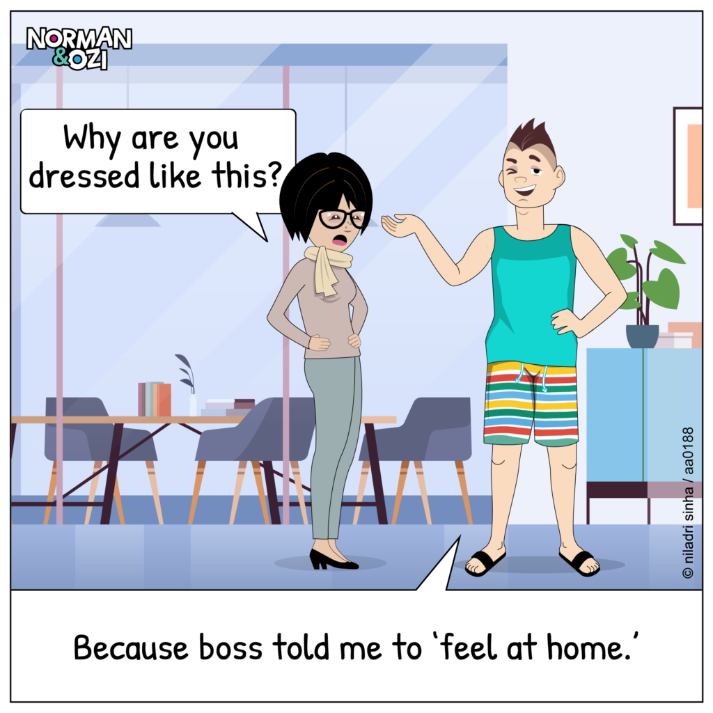 feel at home web comics