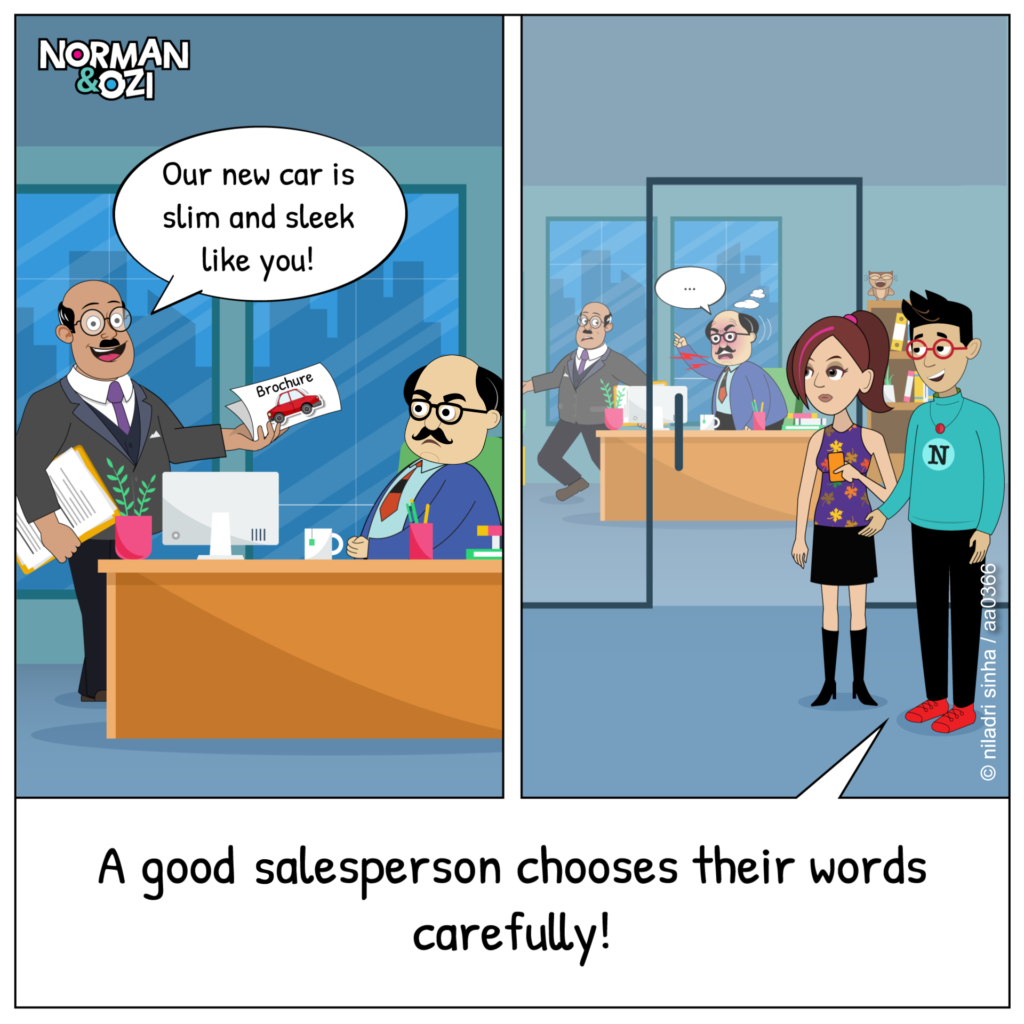 sales web comic cartoons