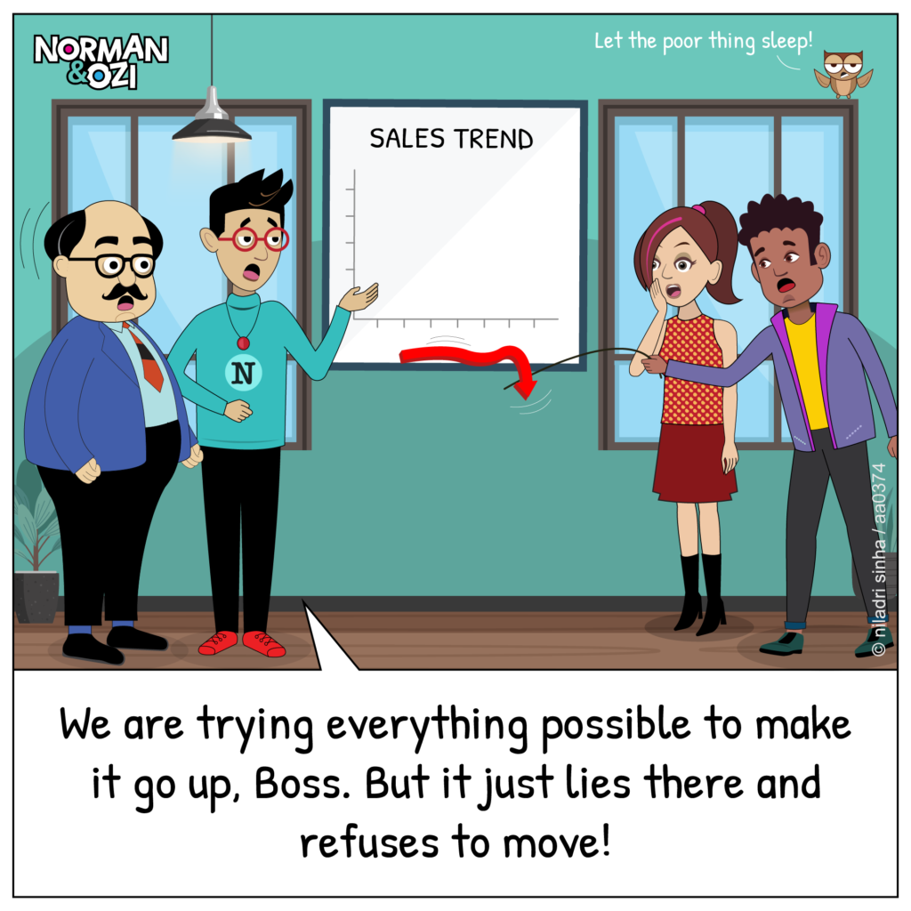 sales web comics and cartoons
