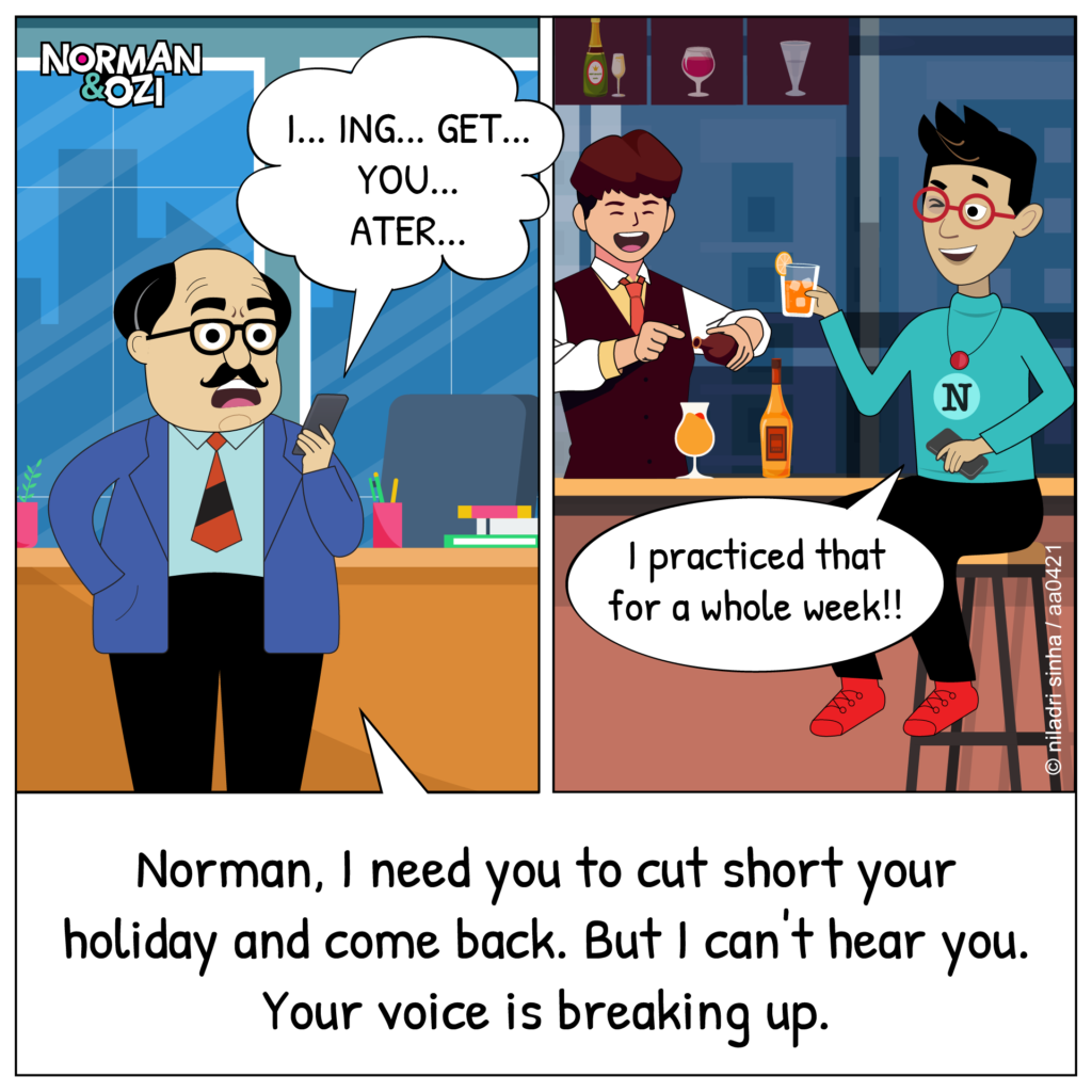 ignoring boss web comics