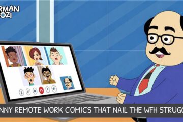 work from home comics