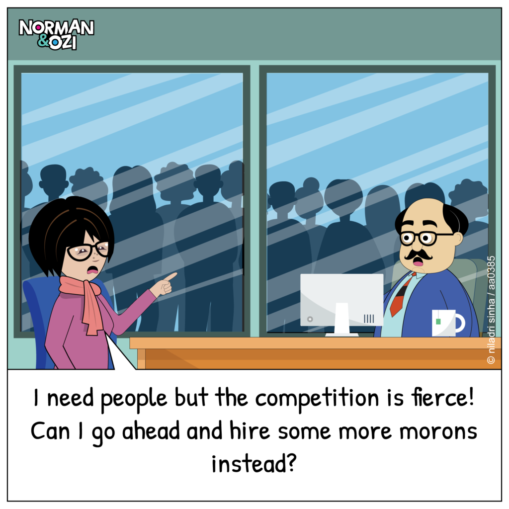 hr recruitment cartoons 