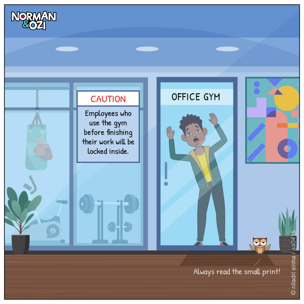 office gym cartoons and comics