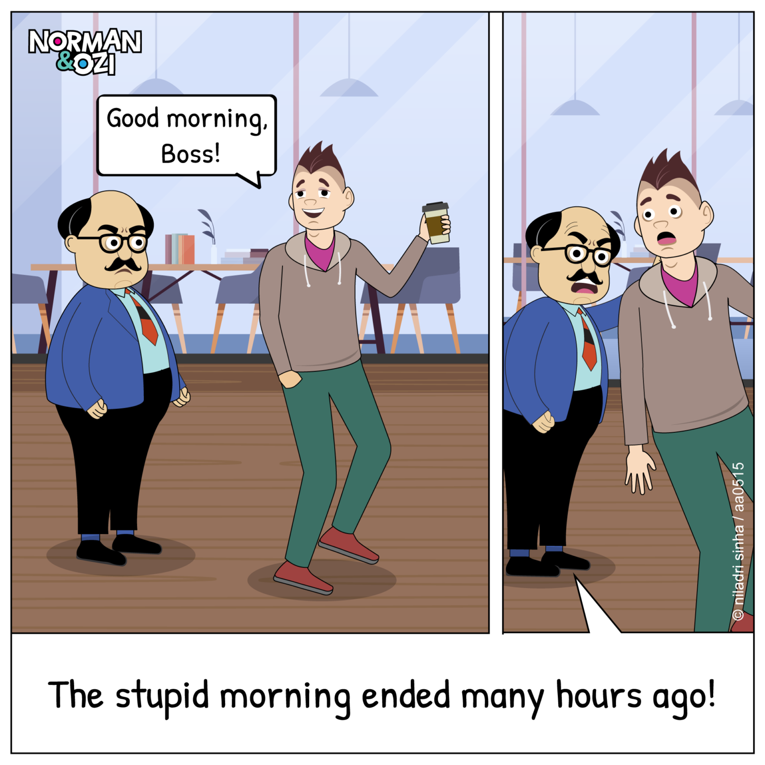 😊 What’s the funniest thing your boss said when you walked in late ...