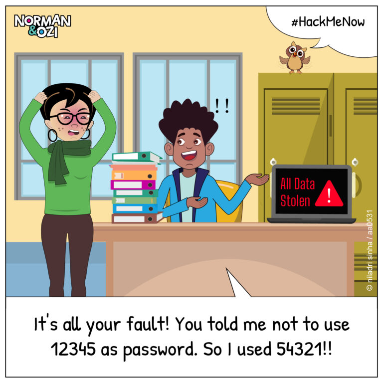 Sql Injection Comic Strip Cybersecurity Cartoons & Comics, Funny IT & Hacking Humor