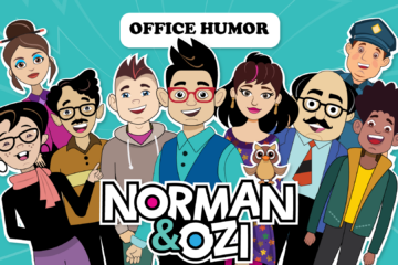 about norman and ozi cartoons
