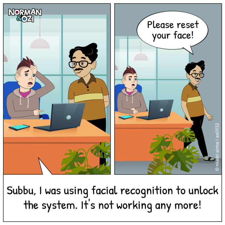 Subbu’s comeback for Rick’s password issue 🤣 - Norman and Ozi