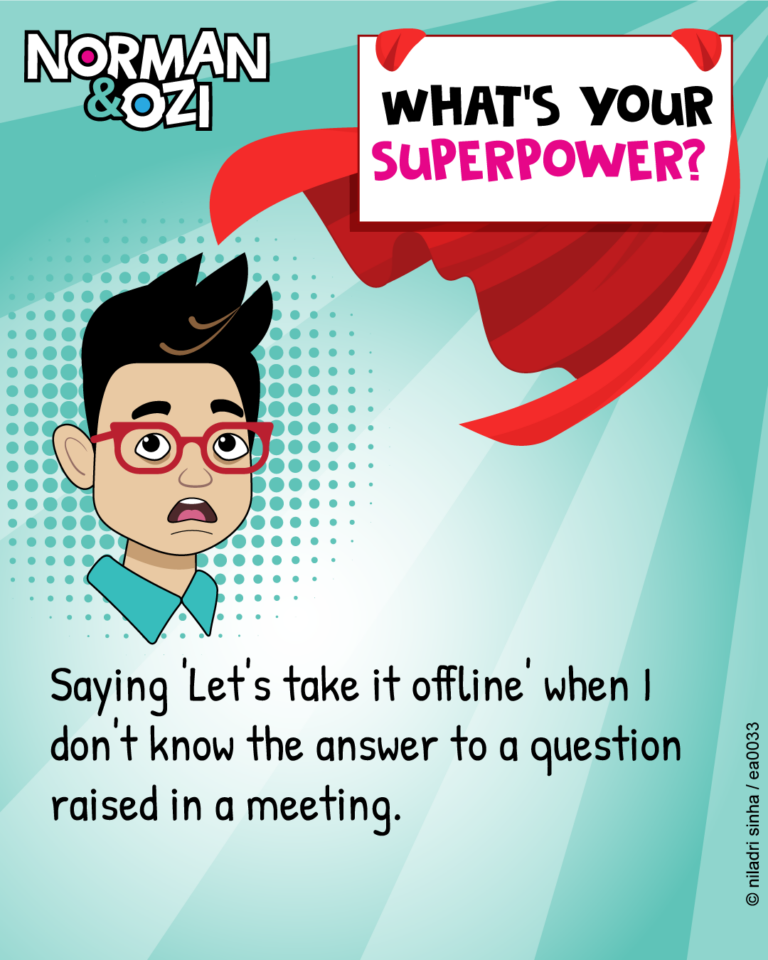 superpower to use in office meetings