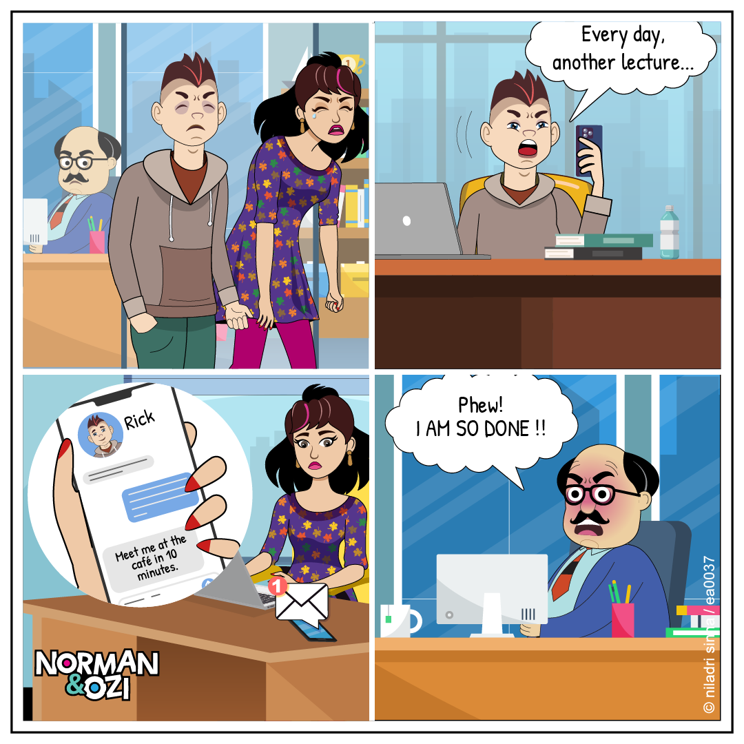 How Mira vents out her frustration on the Boss-01-work-chronicles