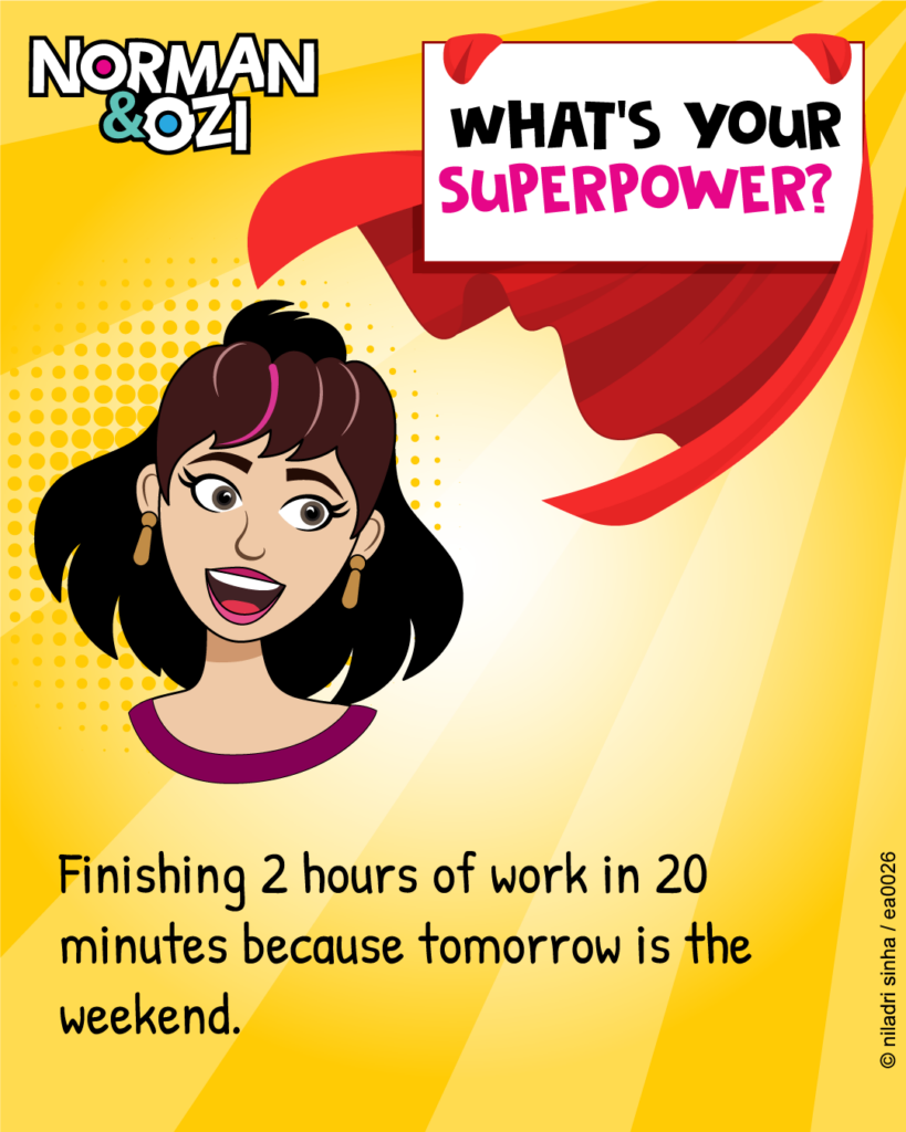 Friday fun at office and work efficiency