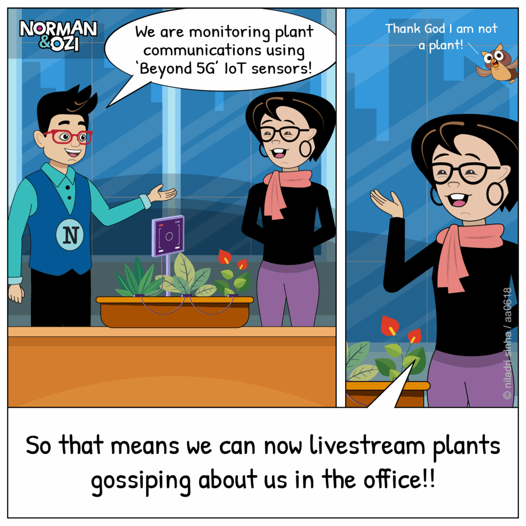 IoT Cartoons and comics