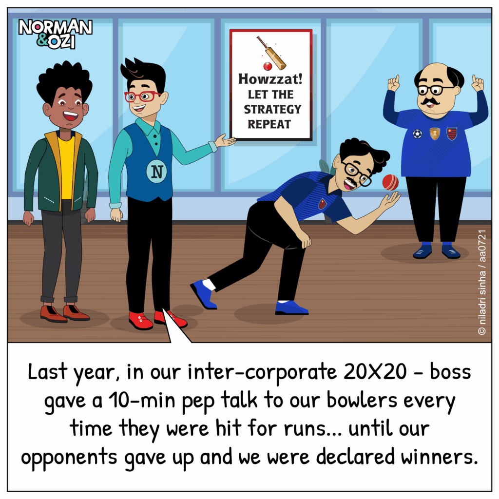 strategic time out cartoons at office