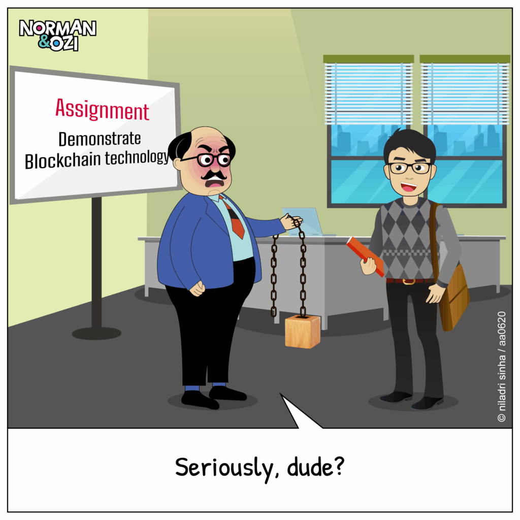 blockchain cartoons 