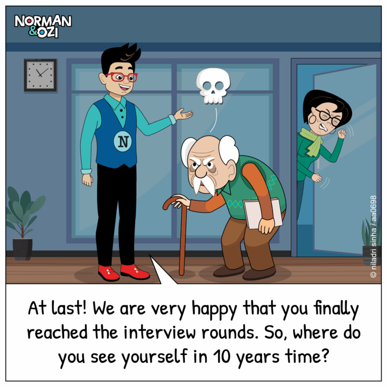 Comic Strip: 10 Years Later and Still Waiting for HR