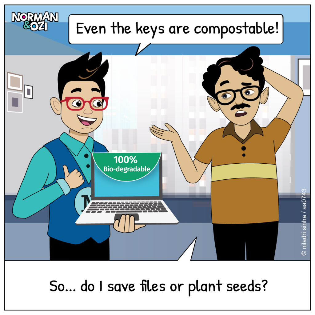 sustainability cartoons