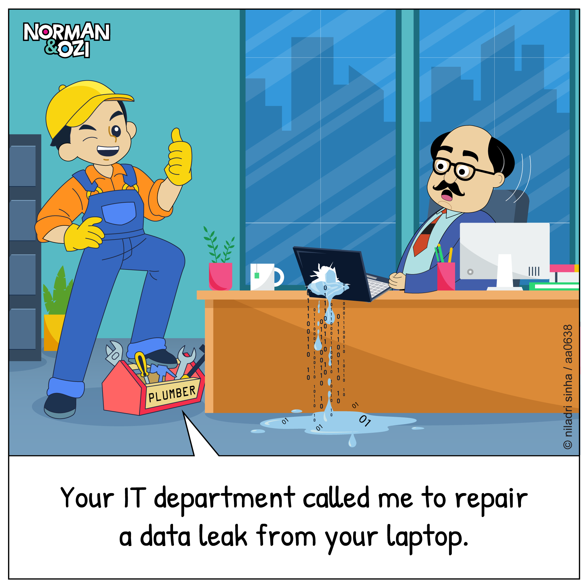 Sql Injection Comic Strip Cybersecurity Cartoons & Comics, Funny IT & Hacking Humor