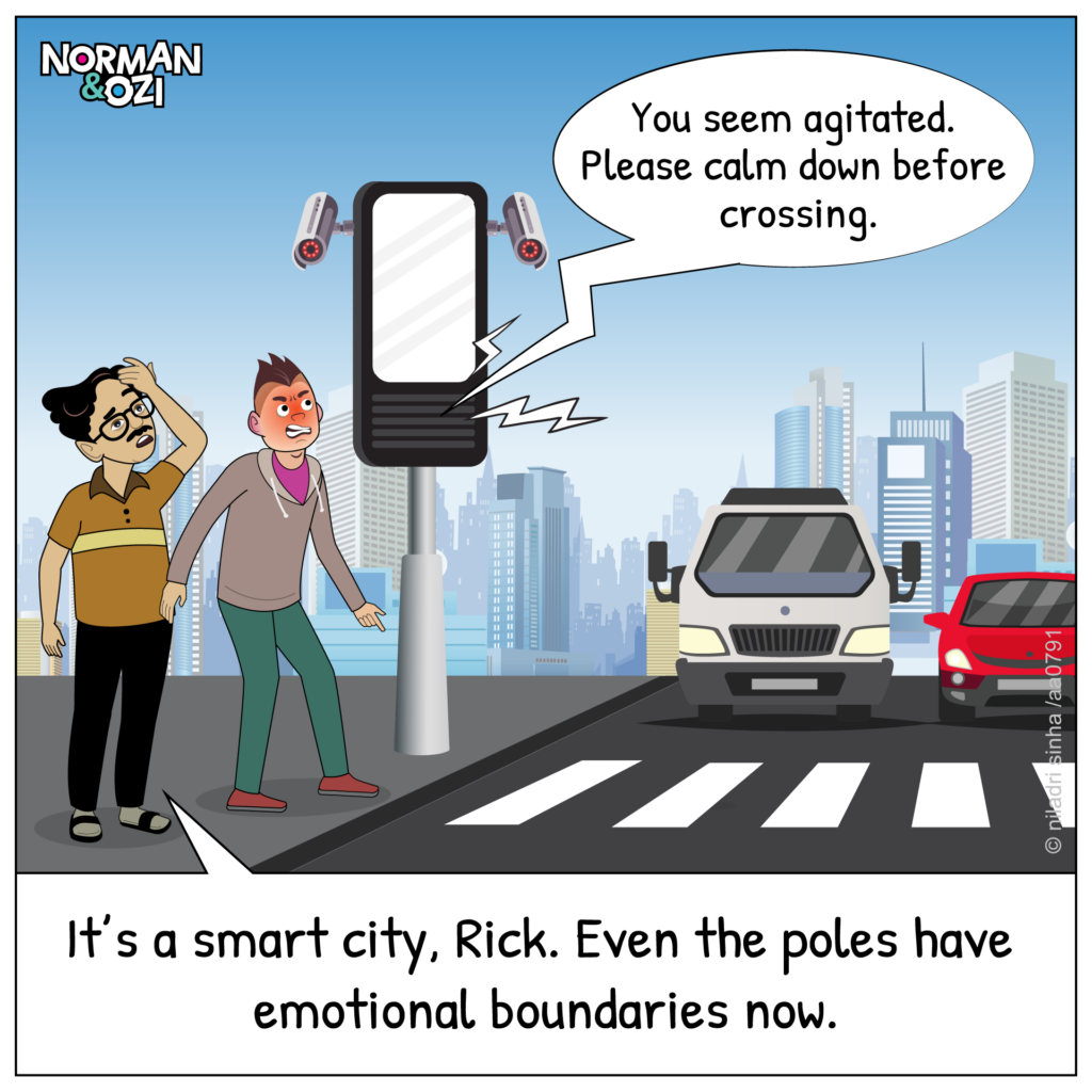Traffic jam cartoon