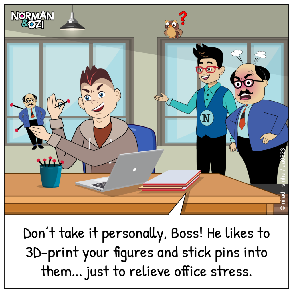 stress buster cartoons