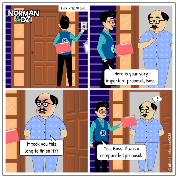 Story of an impossible deadline - funny office story
